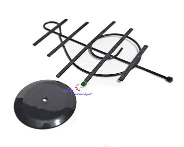 Schmuckständer Schmuckhalter für Ohrringe Ohrstecker in Violinschlüssel-Form